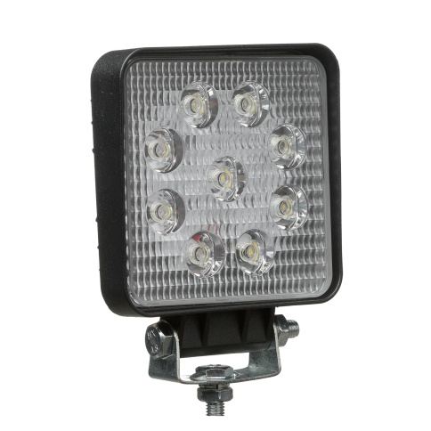 Светодиодная Фара 9 SMD  9-32V 27W  Lumen-27WS SSE (квадрат) MLP-SSE27WS-2416F фото 1