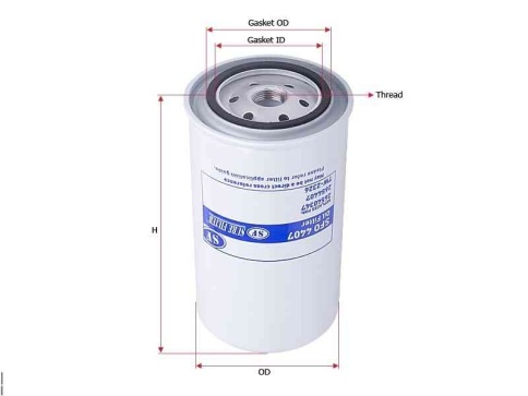 ФИЛЬТР МАСЛ. SURE FILTER SFO4407 фото 1