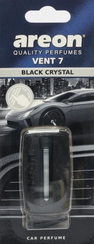 Ароматизатор  AREON на дефл. "VENT7" Черный лед фото 1
