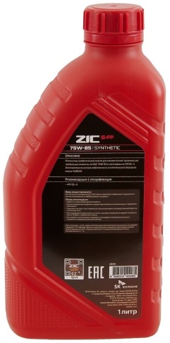 75W85  ZIC G-FF  трансм масло синт GL-4 1Л EC фото 2