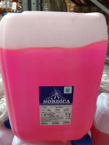 Antifreeze -40 G12 NORDICA красный (20 кг) фото 2