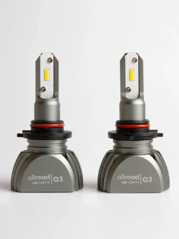 Лампа светодиод. HB4/HB3 Q3  Allroad Yellow (P22d 9006) 9-32V 20W (желтый свет) ALRQ3HB34Y фото 1