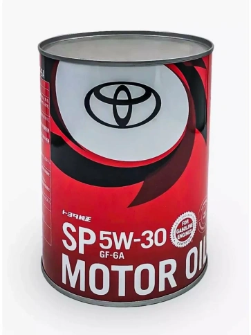 10W30 TOYOTA SP/GF-6А масло моторн.синт.1л фото 1