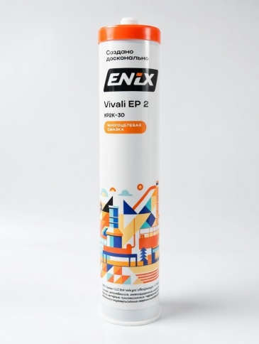 Смазка пластичная ENIX VIVALI EP2 синяя 0,38кг(катридж) фото 2