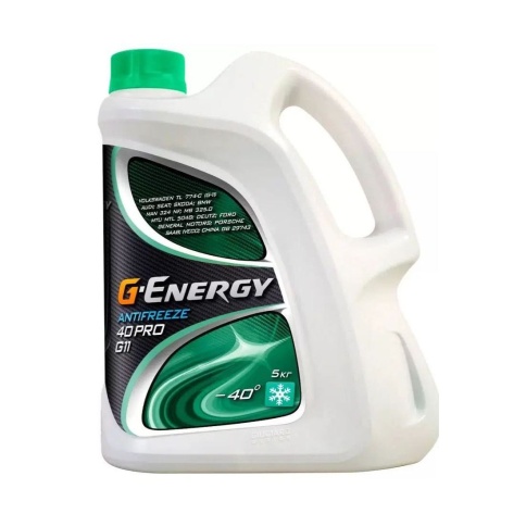  Антифриз G-Energy Antifreeze 40 PRO G11 5кг фото 1
