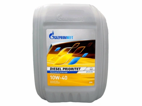 10W40 Gazpromneft Diesel Prioritet  масло моторное  (20л / 17,38кг)   2389907377 фото 2