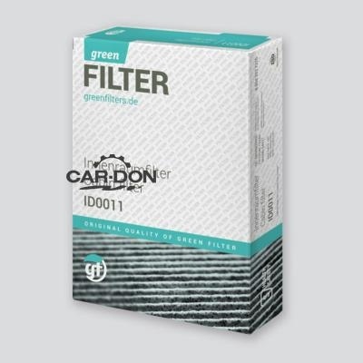 Фильтр салонный Green filter IF0119K угольный фото 1