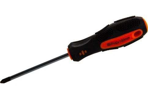 Отвертка крестовая PH2 100мм "AV Steel" AV-410204 фото 2