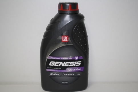 5W40 ЛУКОЙЛ Genesis Universal  API SN/CF 1Л масло моторное фото 2