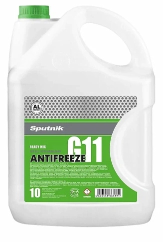 SPUTNIK антифриз G11 зеленый 10кг фото 1
