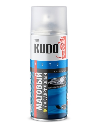 ЛАК акриловый 1К МАТОВЫЙ KU-9010M (аналог KU-9004)   520 мл фото 1