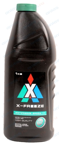 АНТИФРИЗ ТС X-Freeze    /ЗЕЛЕНЫЙ/       1кг фото 2