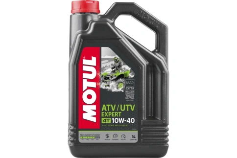 10W40 MOTUL ATV UTV EXPERT Мотор. масло  (4л) фото 1