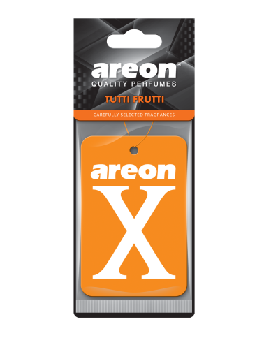 Ароматизатор  AREON сух. " X-VERSION" ORANGE -Тутти-фрутти фото 1