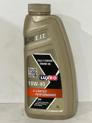 10W40 LUXE X-LIMITED PERFORMANCE SN 1л фото 2