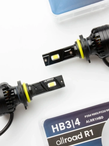 Лампа светодиод. HB3/НВ4 R1 Allroad (P20d 9005/P22d 9006) (компл. 2 шт.) 9-32V 55W  ALRR1HBD фото 9