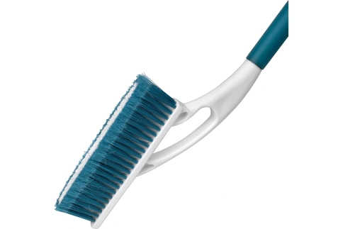 Щетка со скребком для удаления снега и льда с мягкой ручкой (60 см) AV-2124 фото 2