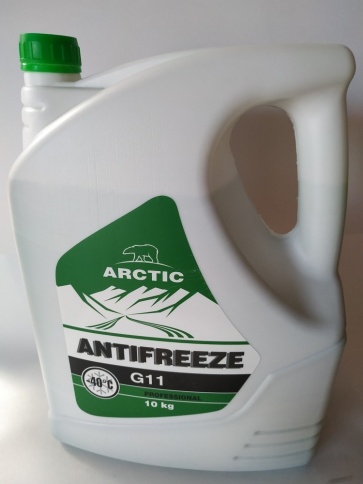 ARCTIC антифриз G11 зеленый 10кг фото 1
