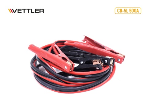 Провода пусковые, 500А 5 м морозостойкие в сумке VETTLER (CR-5L) 18773 фото 1