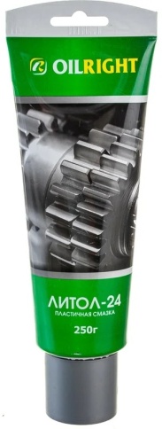 СМАЗКА ЛИТОЛ-24   ОIL RIGHT 250 в тубе фото 1