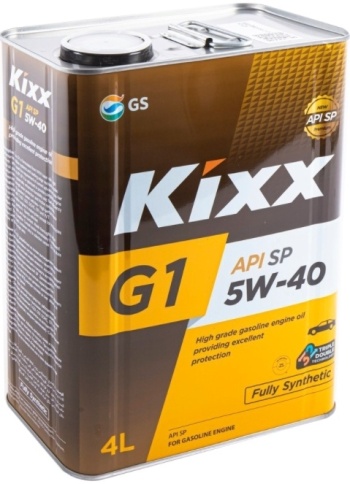 5w40 KIXX G1 SP СИНТ, моторное масло 4 Л фото 1