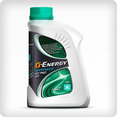  Антифриз G-Energy Antifreeze 40 PRO G11 1кг фото 2