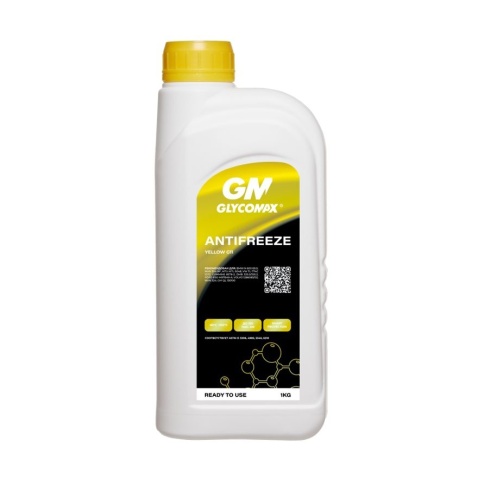 Антифриз GLYCOMAX Yellow G11 (желтый)  1 кг фото 3