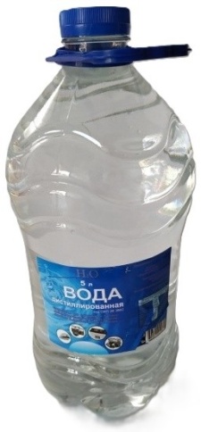 ВОДА ДИСТИЛ. 5,0 Л. фото 1
