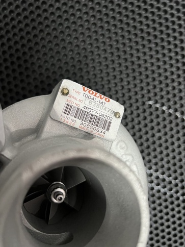Турбокомпрессор (49377-06202) Volvo XC90 2.5 T восстанов.  на заводе  оригинальный (1 год гарантии) фото 3