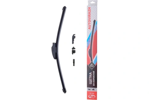 Щетка с/о "AV-155Y" 45см/18"  бескаркасная  AUTOVIRAZH AV-001815 фото 2