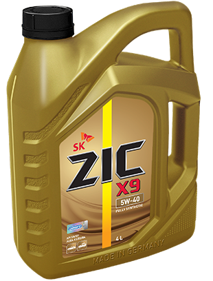 5W40  ZIC  X9     4Л   масло мотор ЕС фото 1