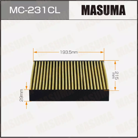 ФИЛЬТР САЛОНА  MASUMA MC-231CL фото 1