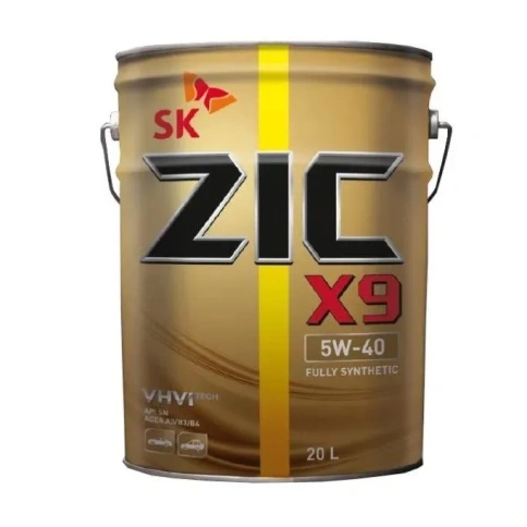 5W40  ZIC  X9     20Л   масло мотор ЕС фото 1