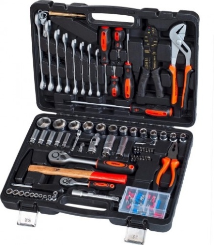 Набор инструмента "AV Steel" 99  предм. профессион."AUTOVIRAZH" AV-011099 фото 1