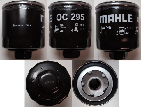 ФИЛЬТР МАСЛ. Mahle OC295 фото 1