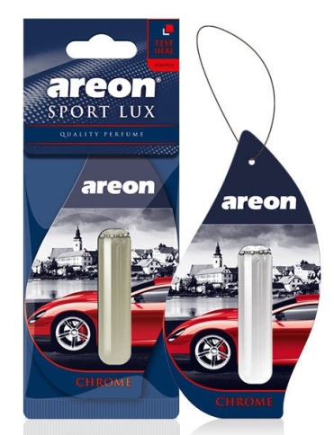 Ароматизатор  AREON гель "LIQUID LUX SPORT" 5мл CHROME фото 1