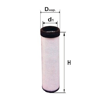 ФИЛЬТР ВОЗД. ДИФА 4386-01 (CF 65/2, AF25434, P775298) фото 1